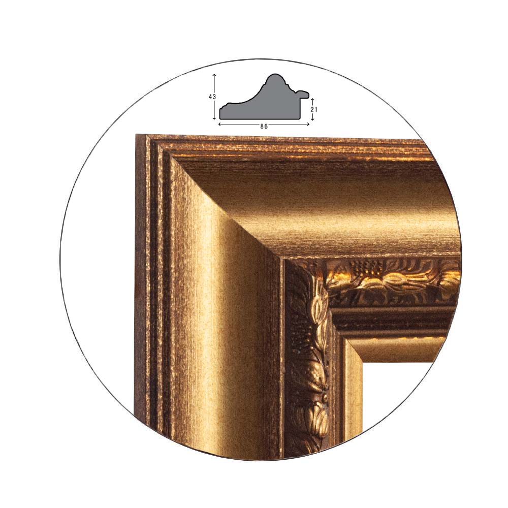 Рамка Oro Lucido Ornamento | 8.6см