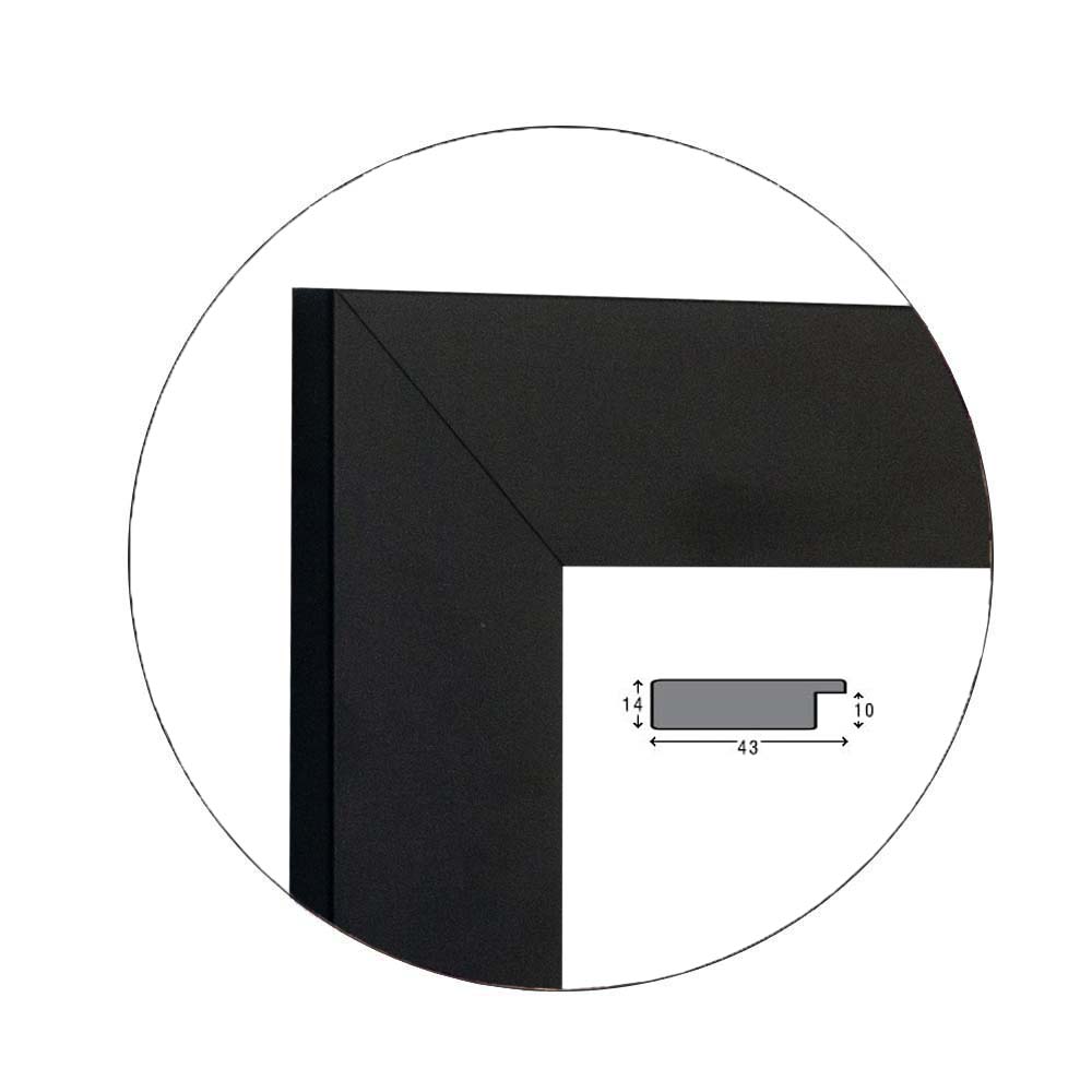 Рамка Blacky Nero | 4.3см