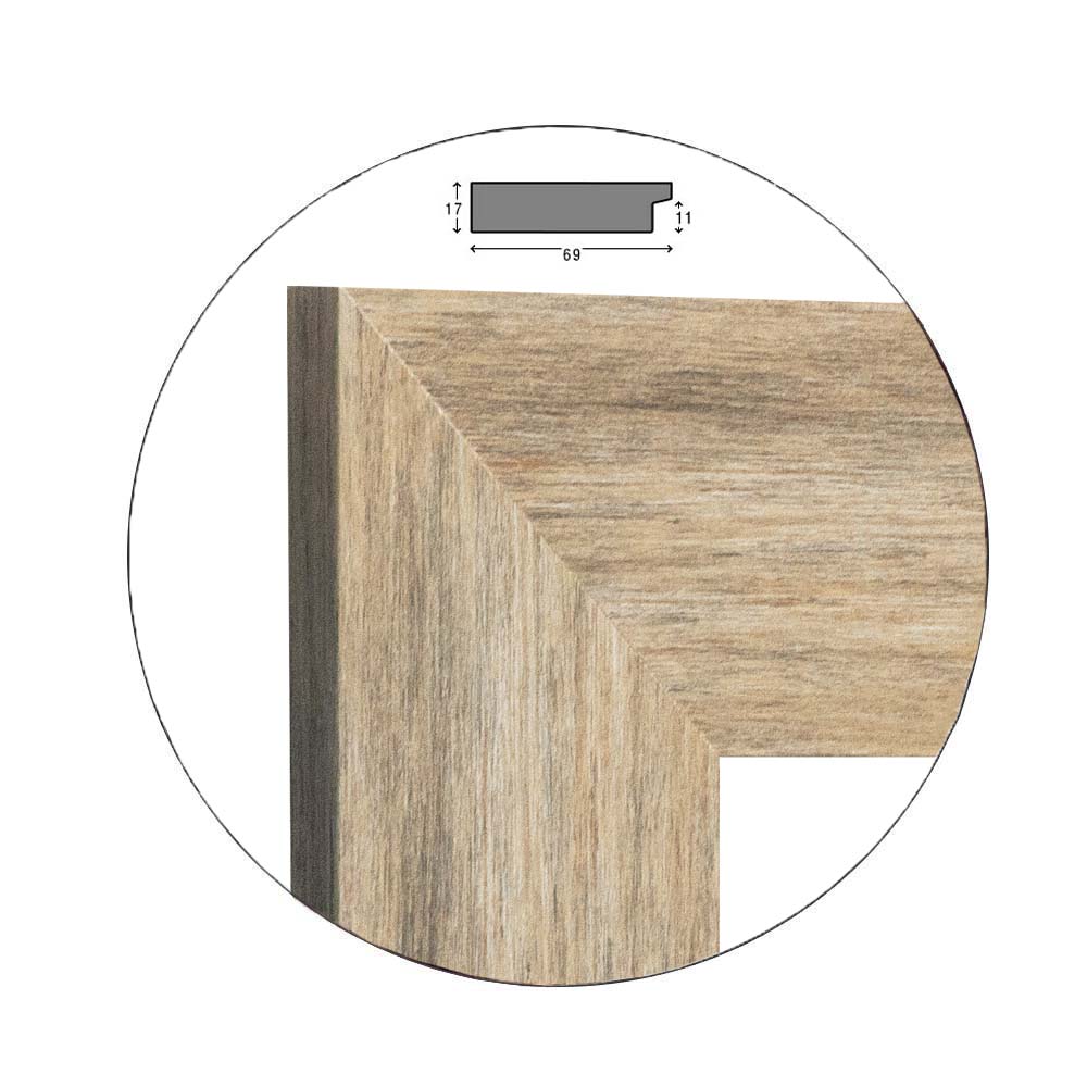 Рамка Rustic Gray | 6.9см