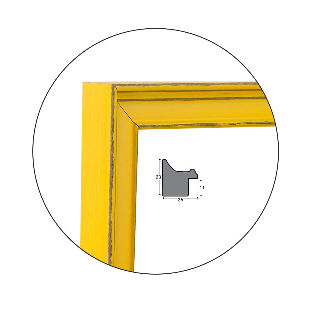 Рамка Giallo | 2.5см