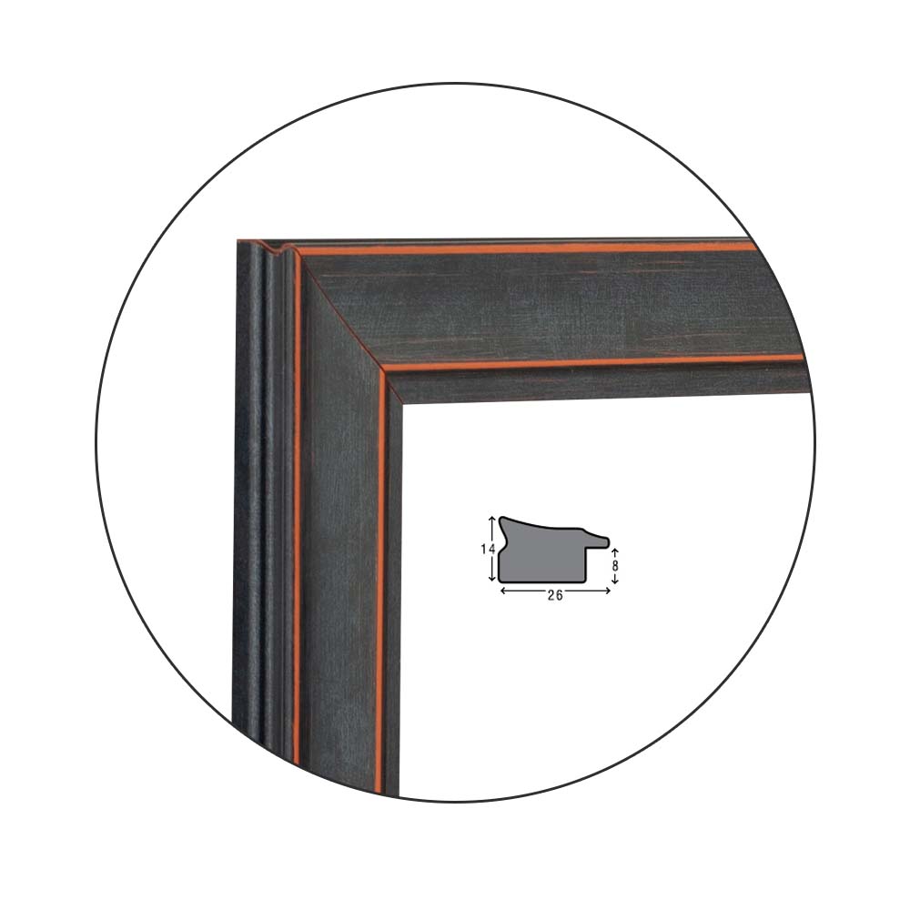 Рамка Nero Glossy | 2.6см