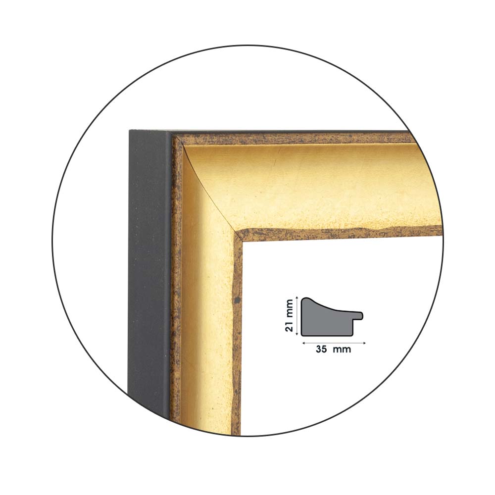 Рамка Light Gold | 3.5см