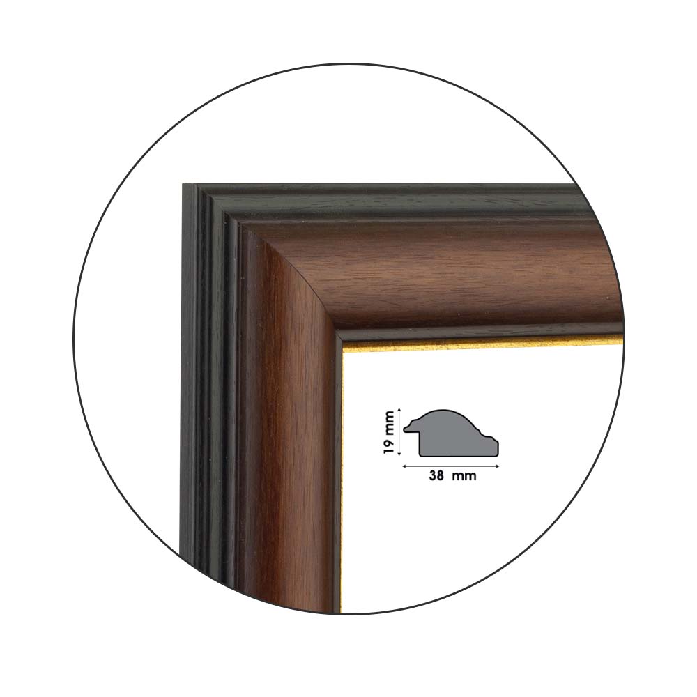 Рамка Castana Gold | 3.8см