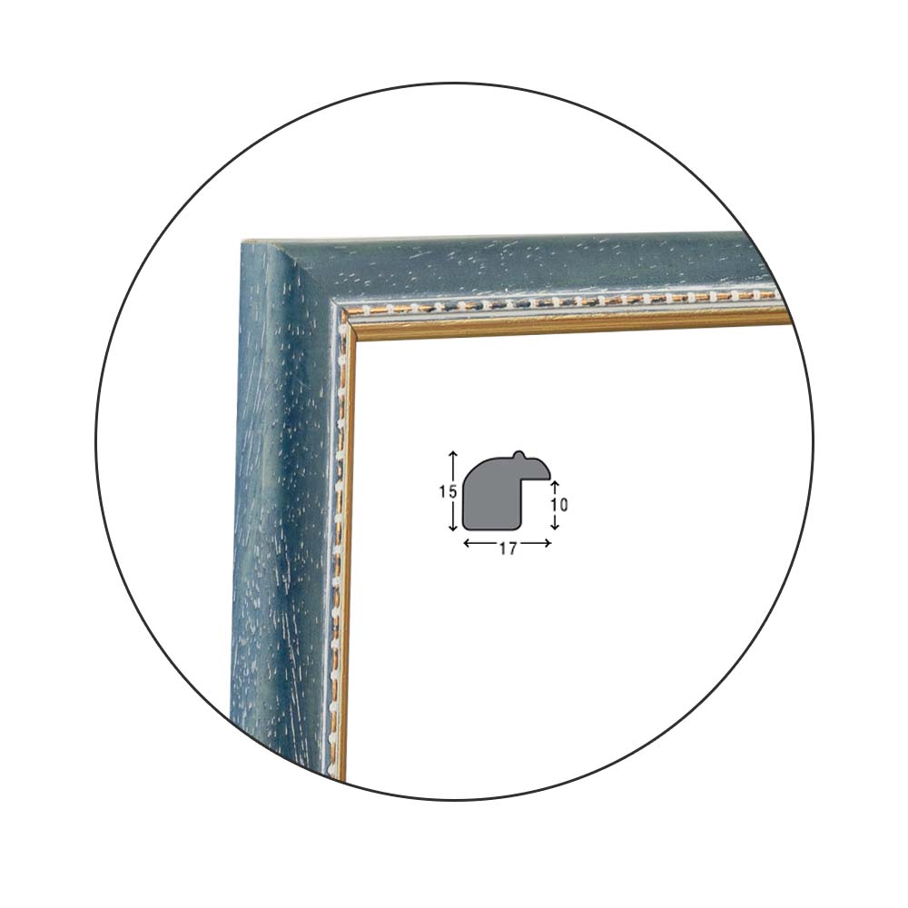 Рамка Blu Gold | 1.7см