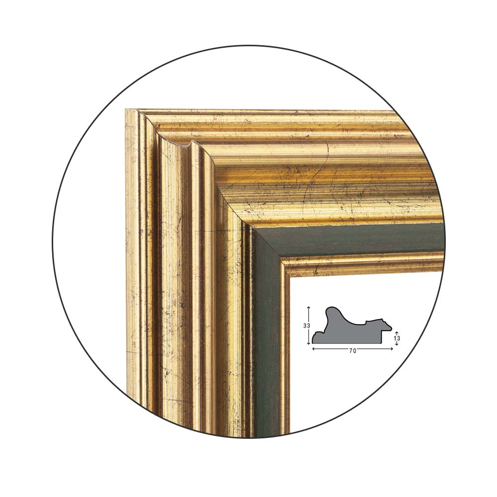 Рамка Green Gilded | 7.0см