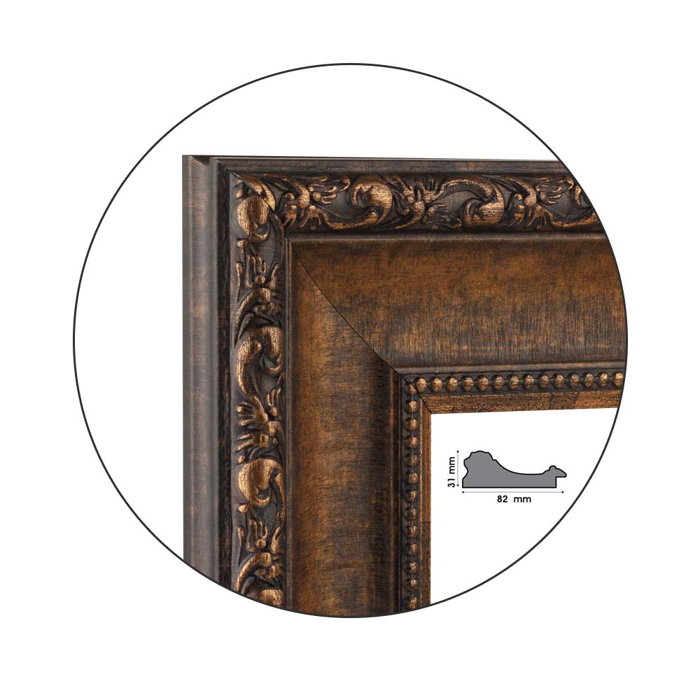 Рамка Ancient Brown | 8.2см