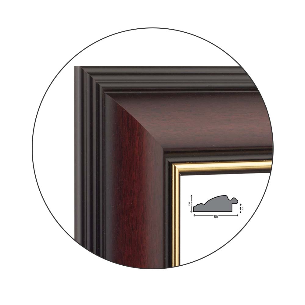 Рамка Reddish Brown | 6.5см