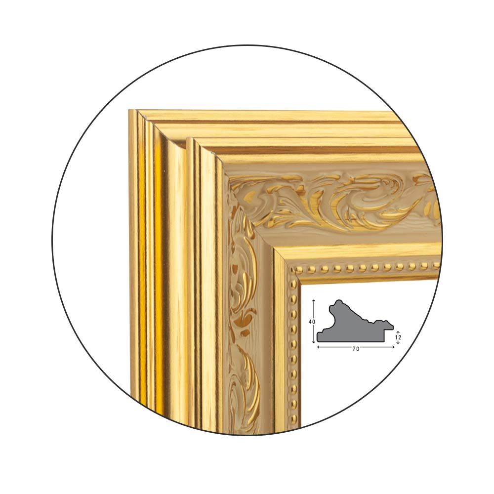 Рамка Cremoso Oro | 7.0см